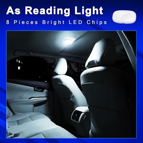 Coche Led Domo Luz Interior Inalámbrico Recargable Batería M