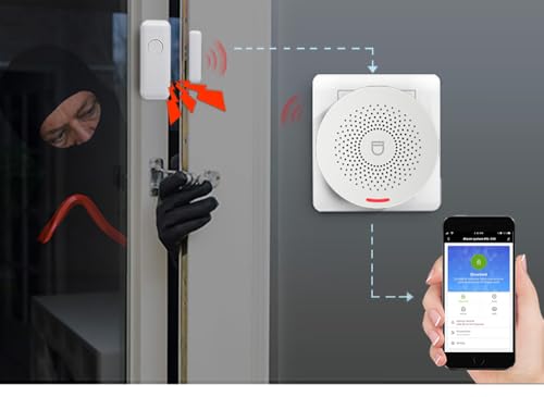 Sistema de seguridad de alarma inteligente WiFi, sistema ant