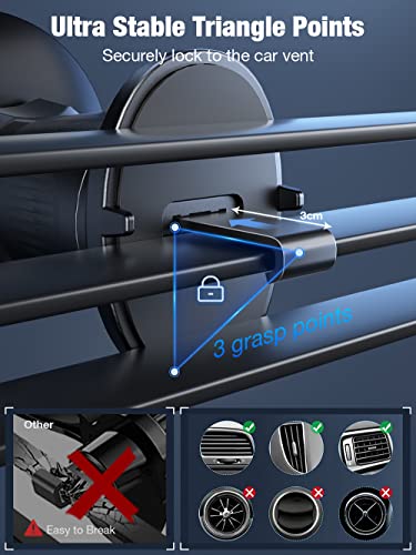 SUPERONE 【Dash+Ventilación】 Se adapta al soporte de automóvi