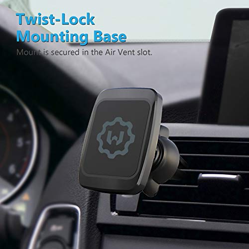 WixGear Soporte magnético para teléfono para automóvil, univ