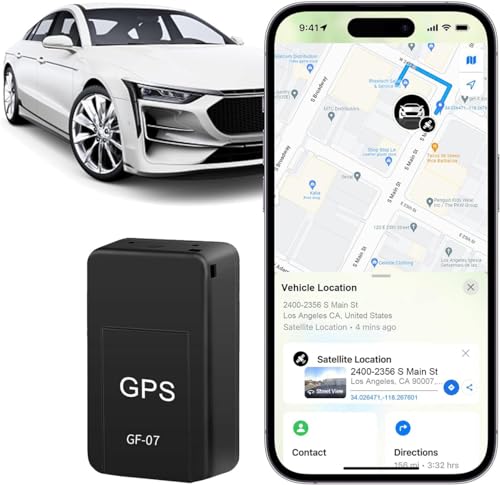 Rastreador GPS para vehículos, mini dispositivo de seguimien