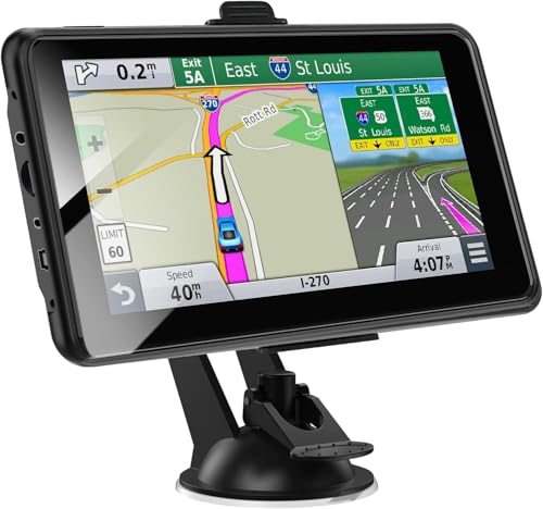 Actualización de navegación GPS para camión, pantalla GPS de