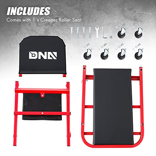 DNA MOTORING TOOLS-00186 - Asiento plegable 2 en 1 de 40 pul