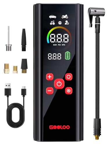 GOOLOO AP150 PRO - Compresor de aire portátil para inflador