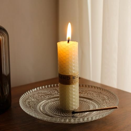 Paquete de 24 hojas de cera de abeja para velas rodantes de