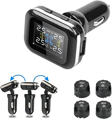 Jansite Sistema de monitoreo de presión de neumáticos TPMS,