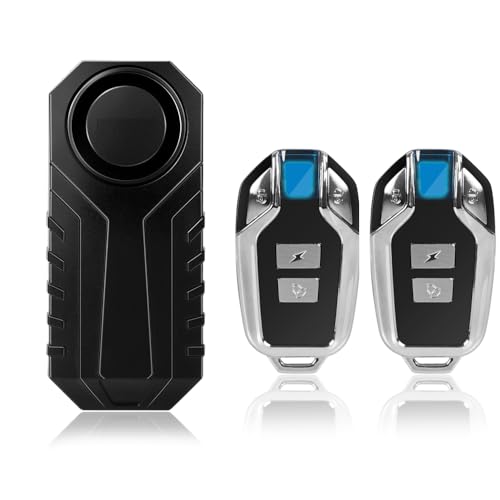 Alarma de vibración para bicicleta, alarma impermeable para