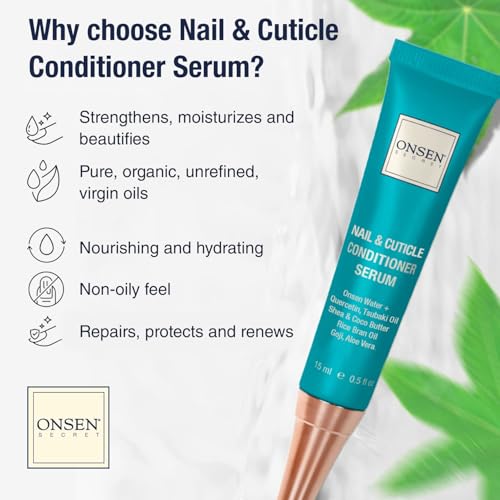 Onsen Tratamiento en crema de uñas y cutículas con aceite de