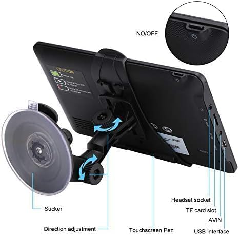 Navegación GPS para automóvil (7 pulgadas), pantalla táctil