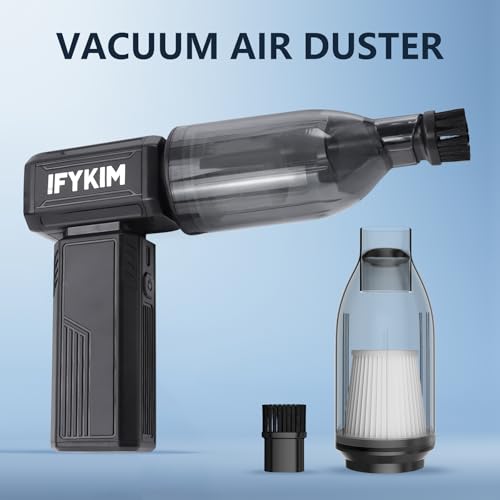 Plumero de aire comprimido: 210000RPM Aspirador/soplador de