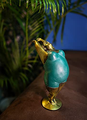Yoga Fat Lady - Figura de mujer Tadasana o montaña de 7 pulg