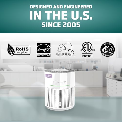 GermGuardian Airsafe+ Purificador de aire HEPA para el hogar