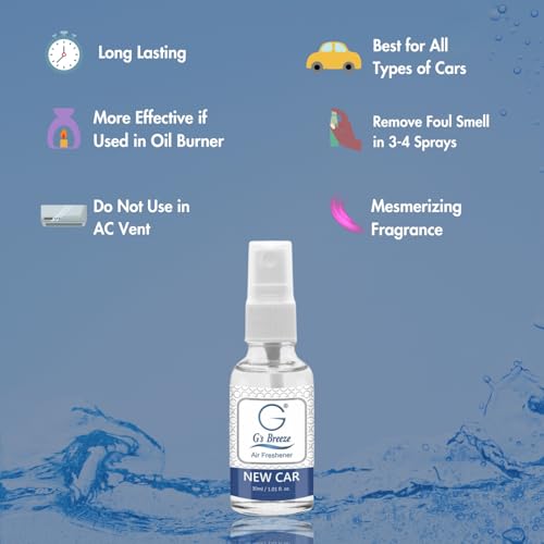 G's Breeze - Nuevo ambientador de coche – Aroma crujiente y