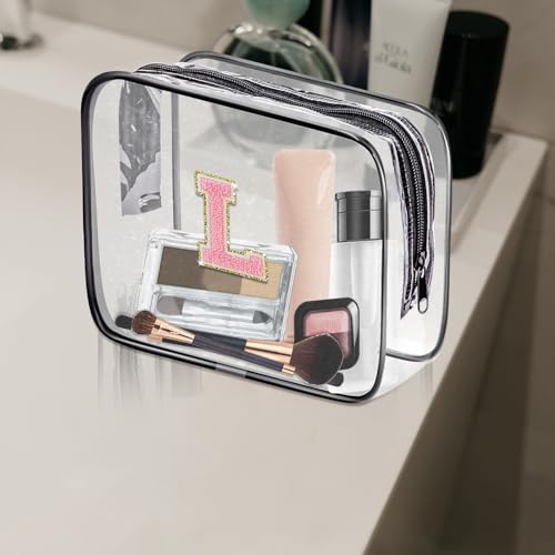 Bolsa de aseo transparente, bolsa de aseo portátil de viaje,