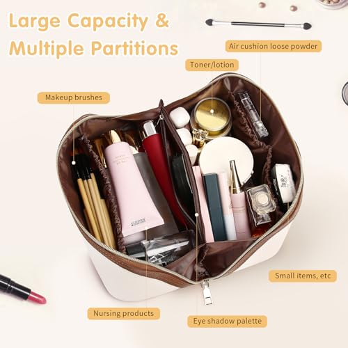Bolsa de cosméticos de viaje para mujer, organizador de maqu