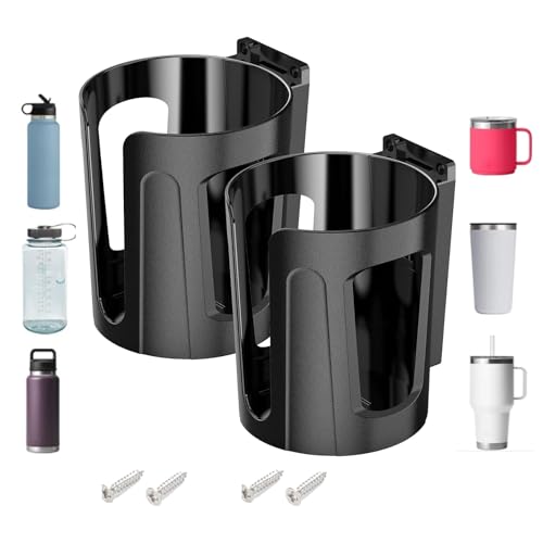 2 portavasos grandes, soporte universal para bebidas para ca