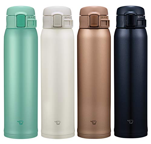 Zojirushi SMSR60EWA - Taza de acero inoxidable, 20 onzas, co