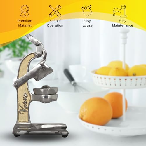 Verve CULTURE - Exprimidor manual de aluminio fundido hecho