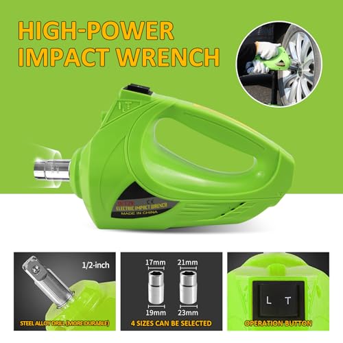 Kit de gato eléctrico para automóvil de 5 toneladas y 12 V (