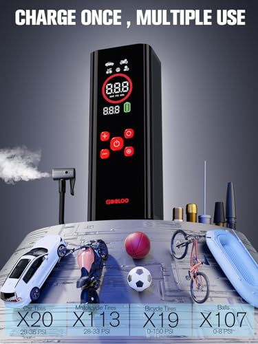 GOOLOO AP150 PRO - Compresor de aire portátil para inflador