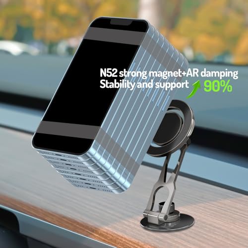 Se adapta a Mag-Safe Soporte de automóvil para teléfono, sop