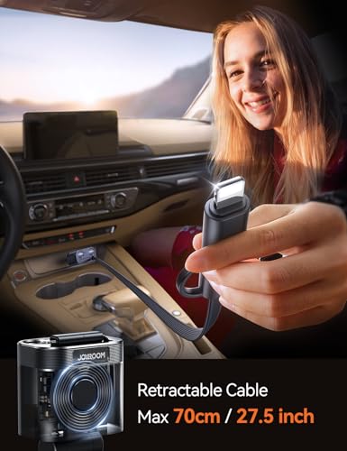 JOYROOM Adaptador de encendedor de cigarrillos de coche 5 en