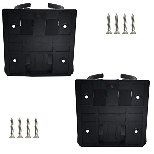 2 soportes plegables ajustables para bebidas con tornillos/p