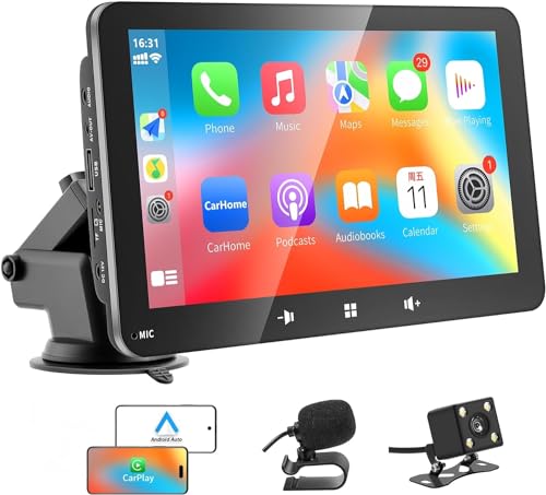 Pantalla de juego de coche portátil inalámbrica CarPlay y An