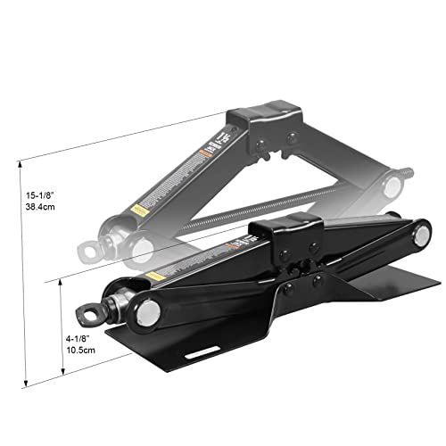 BIG RED AT10152BR Torin Steel Scissor Lift Jack Kit de coche