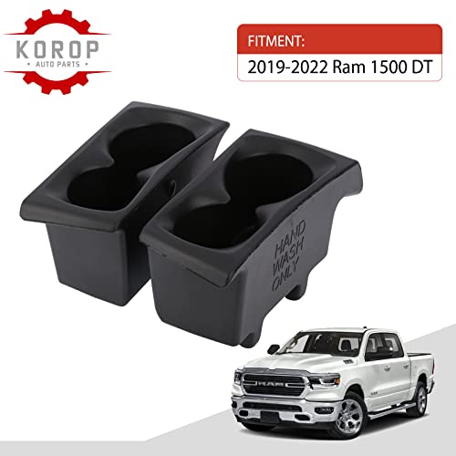 KOROP - Portavasos para puerta de automóvil (1 par) se adapt