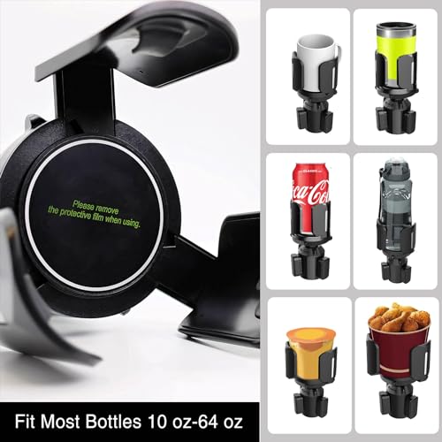 Expansor de portavasos para automóvil, adaptador de portavas