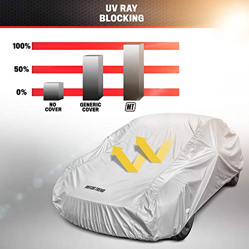 Motor Trend FlexCover - Funda impermeable para coche