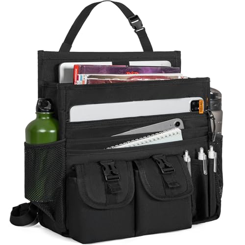 Organizador minimalista para asiento delantero de automóvil,