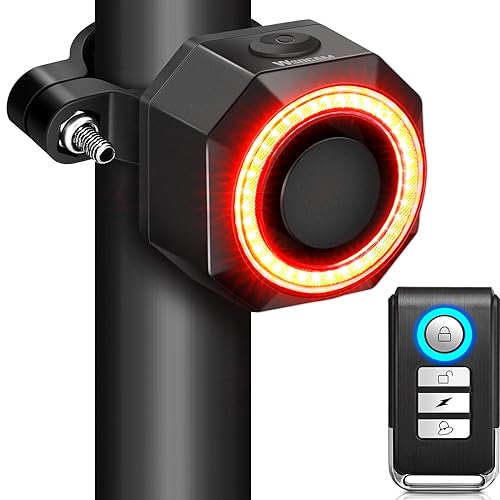 WSDCAM Luz trasera inteligente para bicicleta, luz de freno