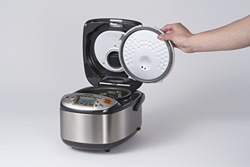 Zojirushi NS-LHC05 Olla arrocera y calentador Micom, inoxida