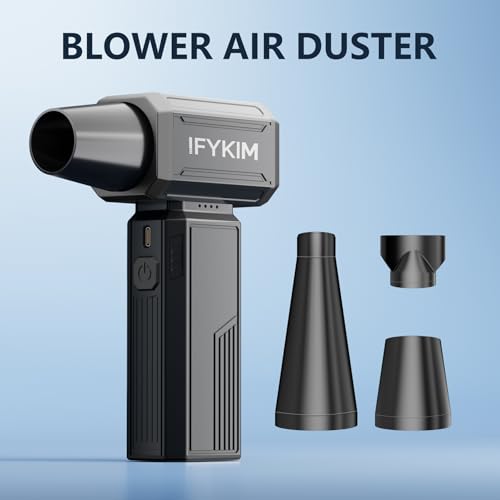 Plumero de aire comprimido: 210000RPM Aspirador/soplador de
