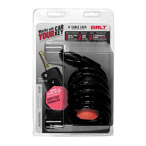 BOLT 7032295 Bloqueo de cable de 6 pies para usar con llaves