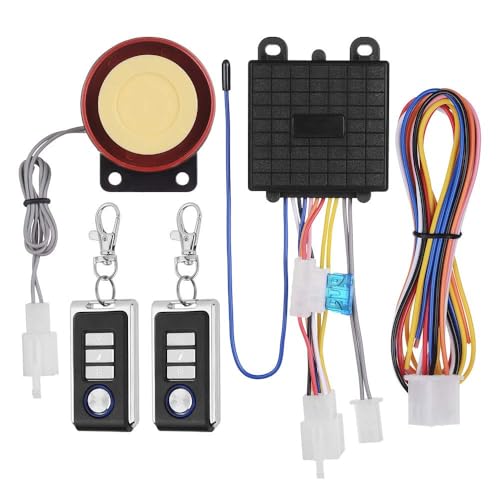 DC12V motocicleta antirrobo alarma sistema de seguridad cont