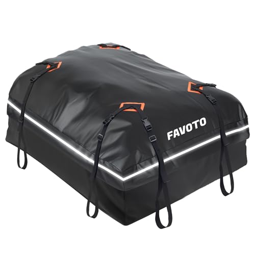 Favoto Portaequipajes para techo de automóvil, bolsa imperme