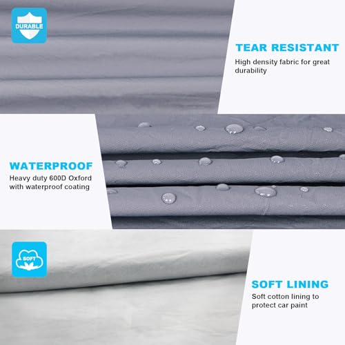 Funda universal para automóvil SUV, cubierta impermeable par