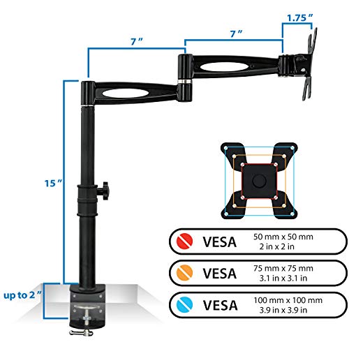 ¡ármelo! MI-705 Soporte de escritorio para monitor de comput