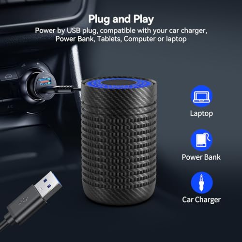Purificador de aire para automóvil, mini purificador de aire