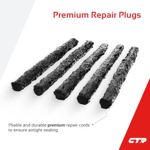 CTR Kit de tapones de neumáticos de alta resistencia, kit de