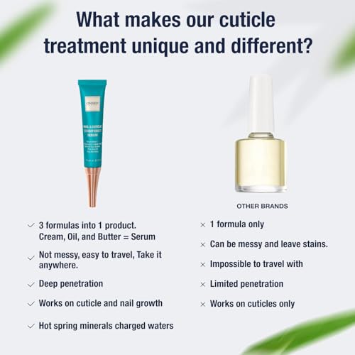 Onsen Tratamiento en crema de uñas y cutículas con aceite de