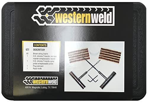Western Weld - Kit profesional de reparación de neumáticos p