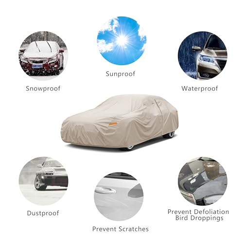 Funda impermeable, resistente y duradera para automóviles, p