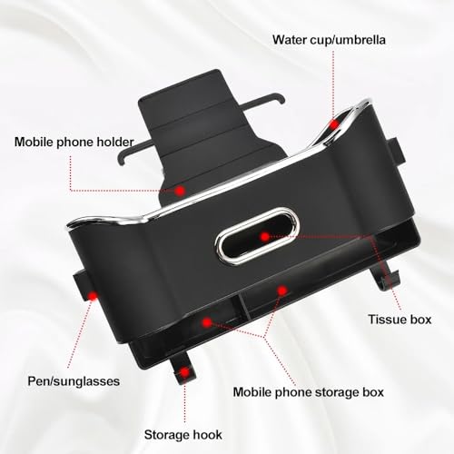 Organizador de asiento de automóvil, caja de almacenamiento