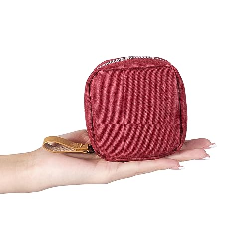 Hekyip Mini bolsa de cosméticos, bolsa de maquillaje de viaj