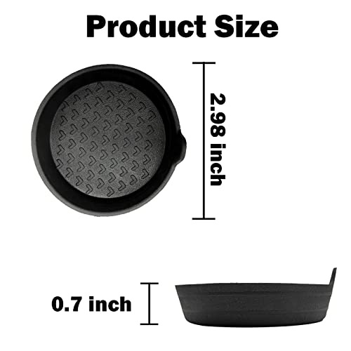 Posavasos Hplder para automóvil, paquete de 4, posavasos uni