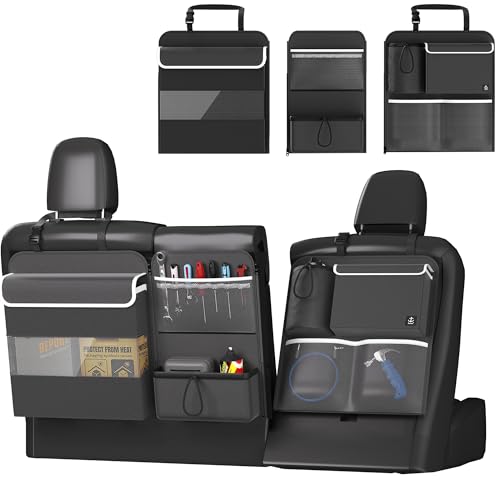 Organizador de maletero para asiento trasero, organizador de